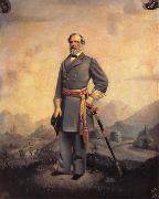 unknow artist Robert E.Lee oil painting on canvas